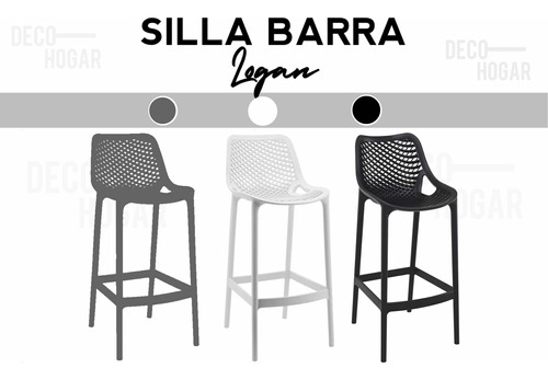 Silla Barra Bar Multifuncional Desayunador Logan Siesta