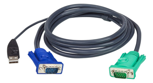 Cable Kvm Usb Con Sphd 3 En 1 De 5 M Aten 2l5205u