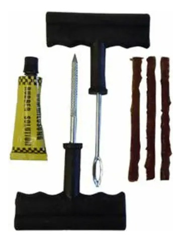 Kit Repara Cubiertas Sin Camara Moto Tarugos Repara Pinchazo