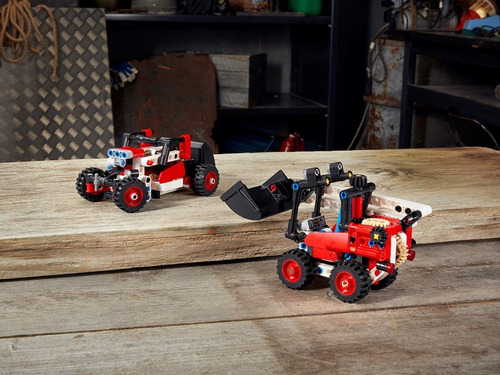 Imagem 5 de 9 de Lego Technic 2 Em 1 - Mini Carregadeira 140 Peças - 42116