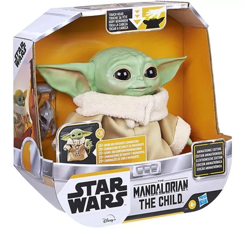 Boneco Baby Yoda Grande - RioMar Aracaju Online