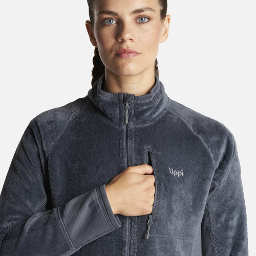 Chaqueta Mujer Numan Shaggy-pro Jacket Azul Noche Lippi