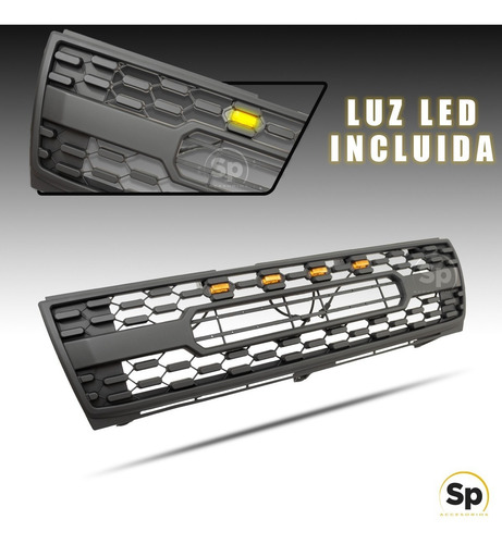 Imagen 4 de 8 de Parrilla Frontal Toyota Tacoma Trd 1997 98 99 2000 Led Trd