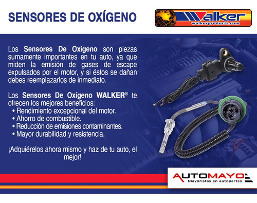 Sensor Oxígeno Walker 320i 2.0l 4 Cil Bmw 12-18