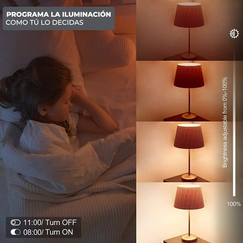 Foco Inteligente Con Siri Alexa Google Home 10w E27