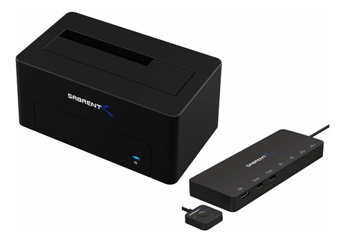 Sabrent Estacion Acoplamiento Disco Duro Externo Usb 3.1 + C