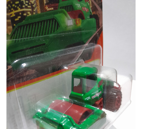 Aplanadora Matchbox Road Roller Escala 1:64