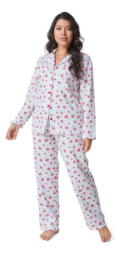 Pijama Mujer Daniela Estampada