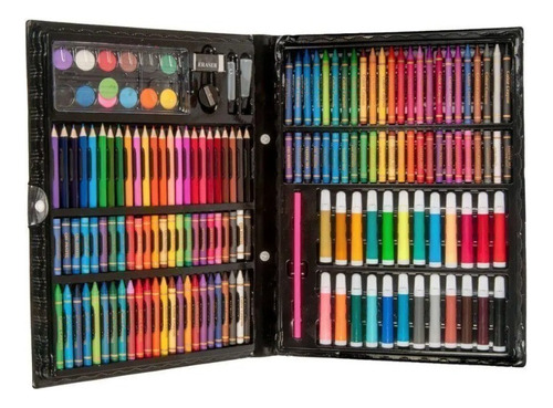 Set De Pinturas Crayones Y Marcadores Para Colorear 168 Pcs