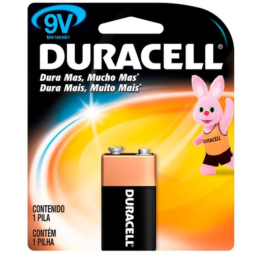 Bateria Alcalina 9v Duracell - Mn1604