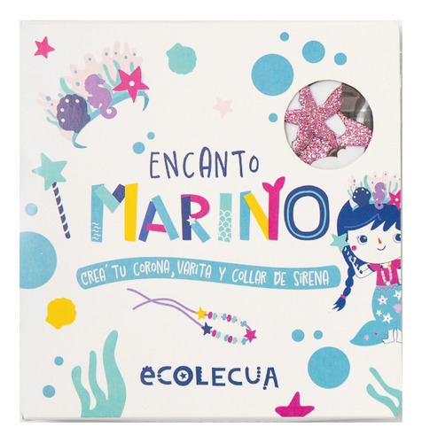 Kit Encanto Marino Crea Corona Varita Collar Ecolecua