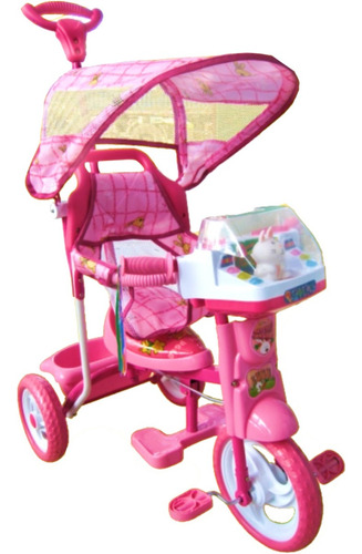 Triciclo Infantil Rainbow Mytoy 5551 Color Rosa