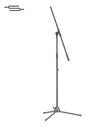 Imagen 1 de 6 de Soporte Pie Micrófono Jirafa Extensible Stagg Mis0822