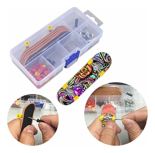 L Juego De Minimesa De Skate De Dedo Profesional Para