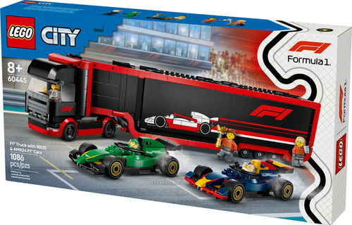 Lego Caminhão De F1® Carros De F1® Rb20 E Amr24; 60445 1086 F1