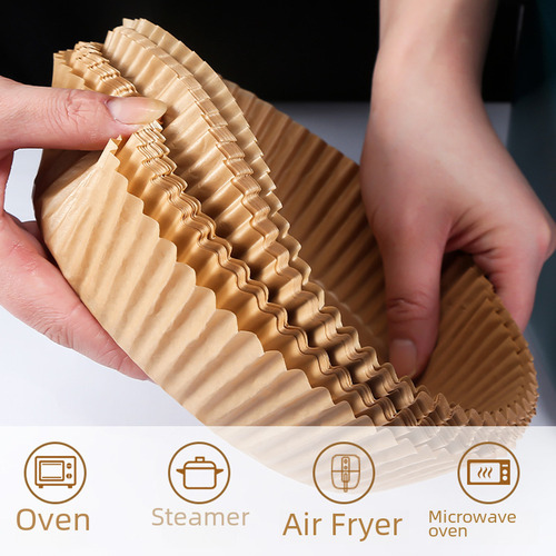 White - (20*4.5cm) Round Opp Bag 100 B- 250-2e - Air Fryer