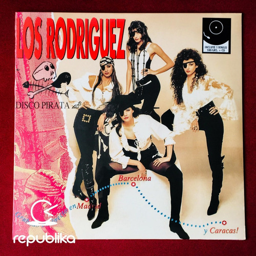 Los Rodríguez - Disco Pirata - Lp + Cd Sellado Nuevo