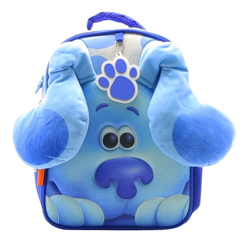 Mochila Las Pistas De Blue Con Orejas De Peluche 12 Escolar