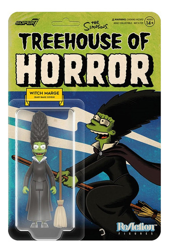 Simpsons Treehouse Of Horror Reaction Witch Marge Super 7