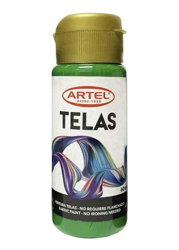 Fco 60ml Pint Tela Verde Cla 51 S/planch