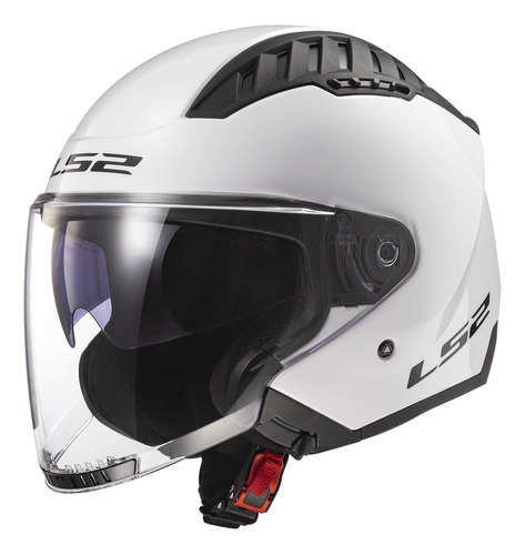 Ls2 Helmets Copter - Casco Abierto (blanco Brillante, Talla