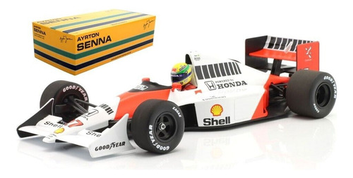 Mclaren Mp4-5b Senna World Champion 90 - F1 Minichamps 1/18