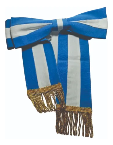 Moño Bandera Argentina De Ceremonia Reglamentaria. La Plata