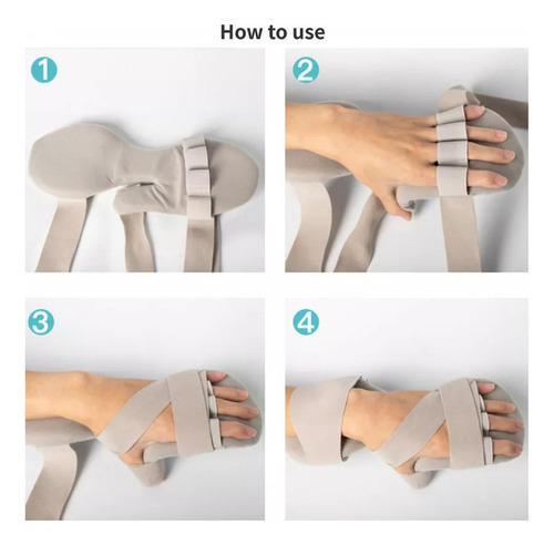 Soporte Ajustable Para Dedo Férula De Mano Nocturna Reposa