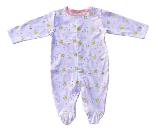 comprar Enterito Pijama 100% Algodón Estilo Estampado
