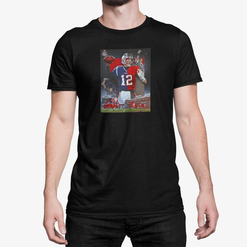 Playera De Tom Brady Bucs, Pats Nfl