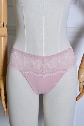 Pantie Con Encaje En La Cintura /tallas Extras, 842 (blanco)