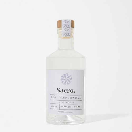 Gin Sacro, 500 Ml.