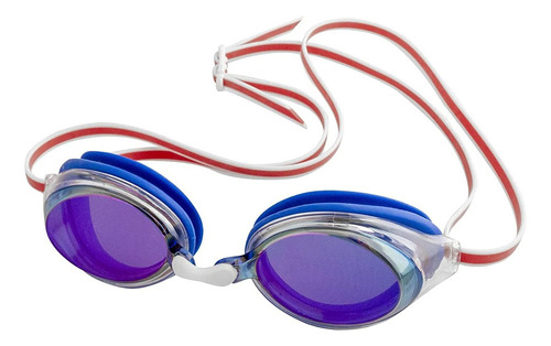 Goggles Natación Finis Ripple Mirror Multicolor Joven 3.45.0 Color BLUE MIRROR/RED