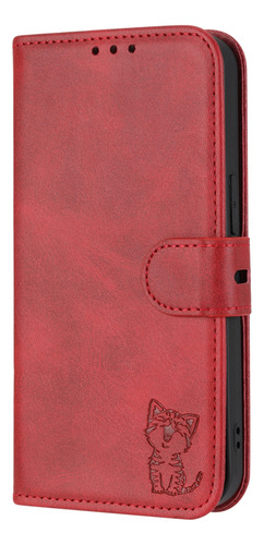 Bonita Funda De Piel Para Redmi Note 12 Pro Plus 5g/12r Pro 5g/12s 4g Ultrafina, Concha, Ranura Para Tarjetas