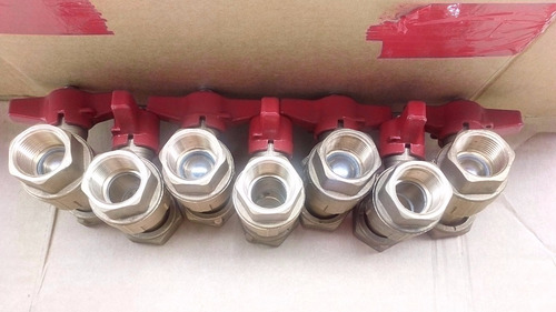 Imagen 7 de 8 de Llave De Paso 3/4 De Alta Presion Cimberio Valves Dn20
