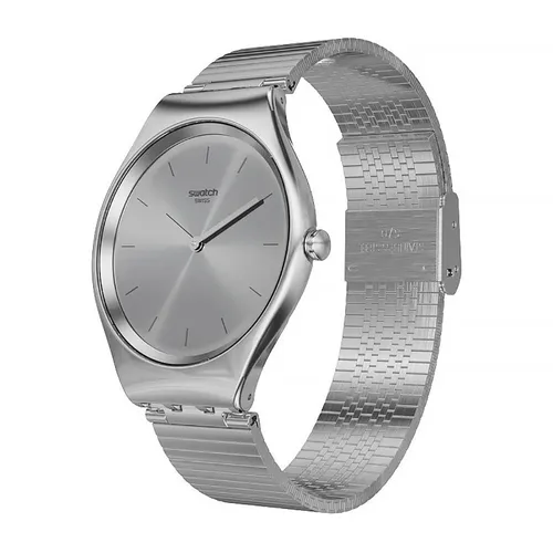 Inoxidable Swatch Hombres Relojes Pulsera Sumergible Irony Acero kZPOwXiTu