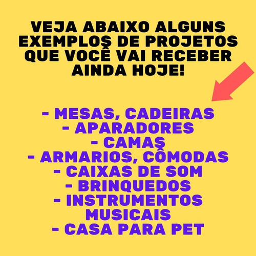 Mega Pack Marcenaria - Faça Você Mesmo + Pacote Pallets