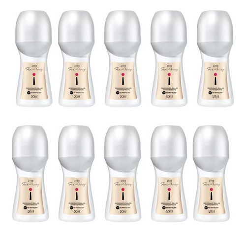 Kit Desodorantes Roll-on Far Away 50ml (10 Unidades) - Avon