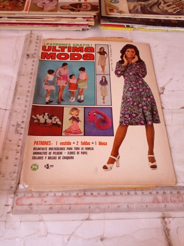 Revista Última Moda No 122 Febrero 1975 Con Patrón