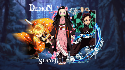 Pack 2 Posters Anime Demon Slayer / Excelente Calidad