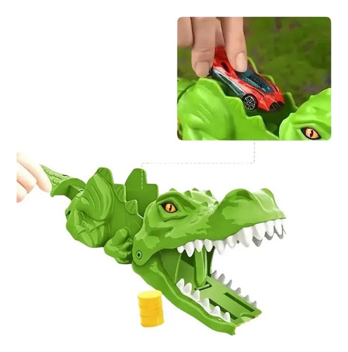 Pista De Corrida Carrinho Com Lançador Loop 360 Super Animal