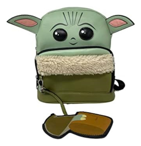 U.p.d., Inc. Star Wars The Child With Yoda Ears Mini Mochila