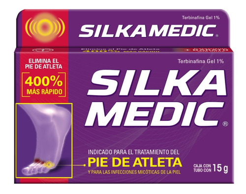 Silkamedic Gel Antimicótico 15g. Tratamiento Pie Atleta
