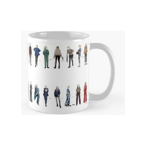 Taza Killing Eve Villanelle Fashion Looks Versión3 Calidad P