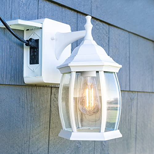 Aplique Luz Con Estilo Con Lámpara De Pared Exterior
