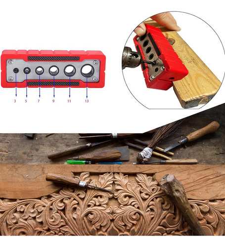 Localizador De Perforaciones Para Carpintería Multifuncional