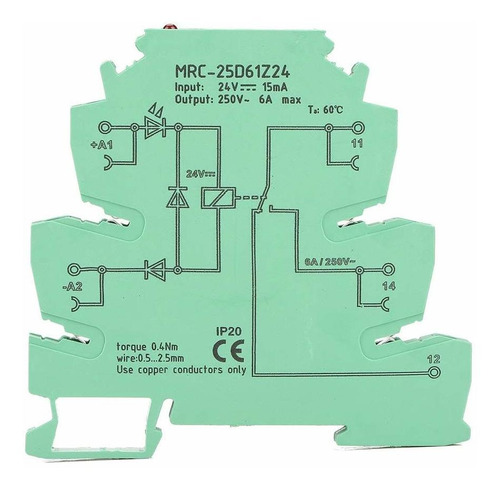 Ultra-thin Plc Relay Output Amplifier Board Module Input