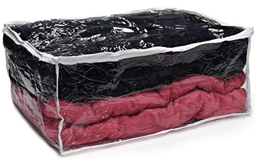 Bolsa De Almacenamiento Transparente Para Mantas, Material D