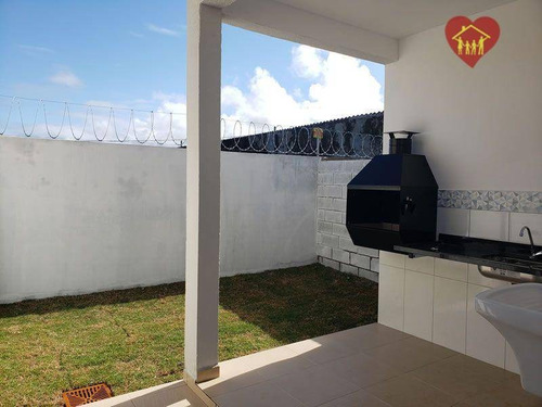 Imagem 3 de 8 de Casa Nova Lado Praia Com Churrasqueira No Bal. Tupy Em Itanhaém. - Ca1025