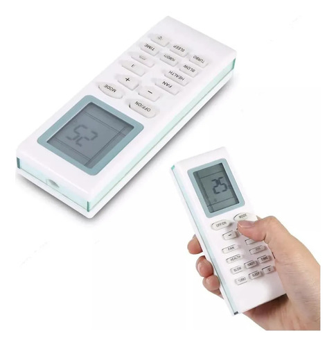 Control Remoto Para Aire Acondicionado Anwo Universal Blanco Blanco